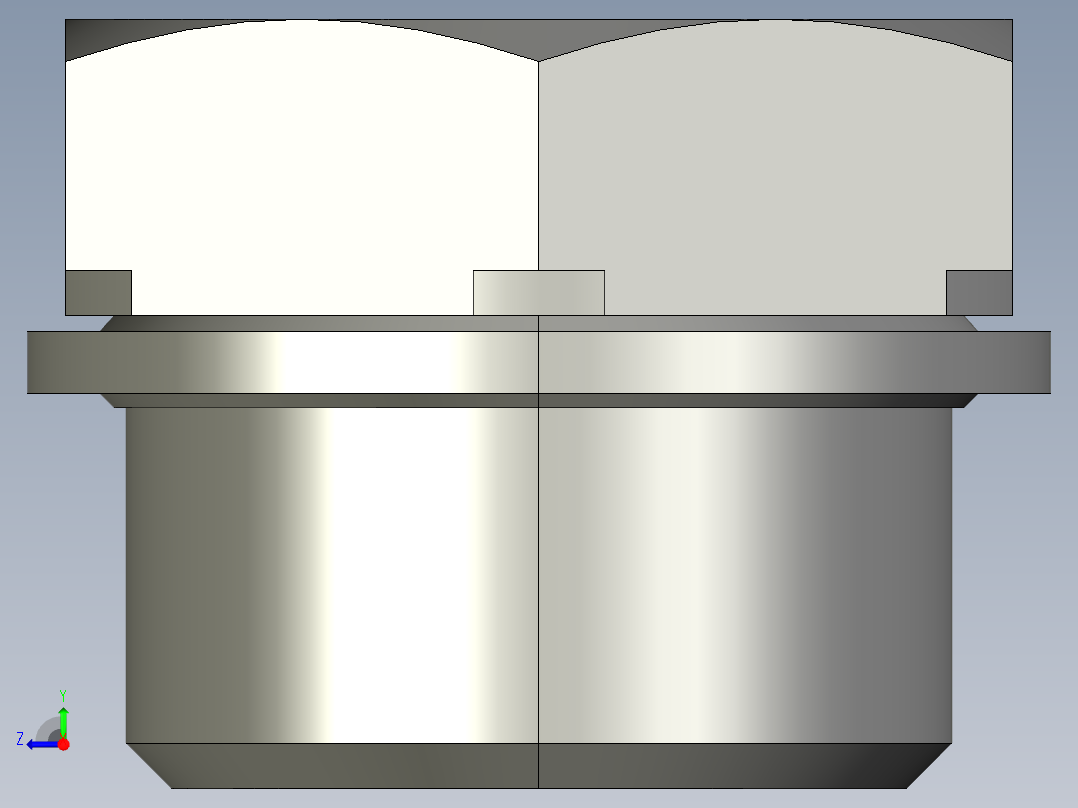 软管与硬管连接用工业通用接头0168_21_13_39右视图