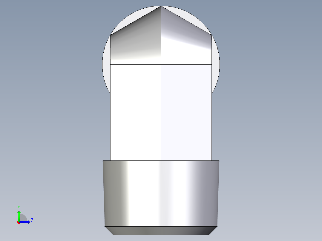 卡套式工业通用硬管接头EO_Male_stud_elbow_WE14SRCFX左视图
