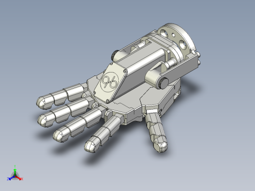 qb-robotics仿人手掌模型