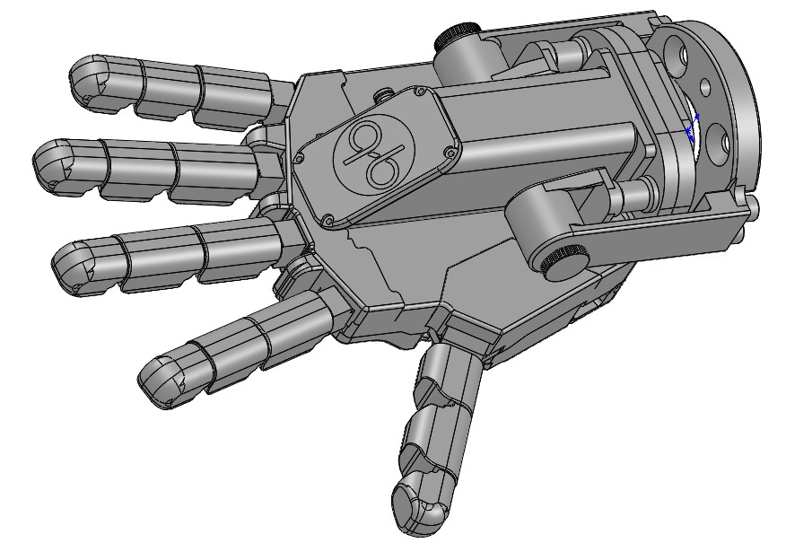 qb-robotics仿人手掌模型