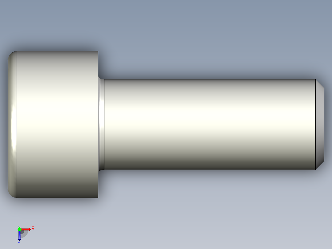 内六角螺钉-BOLT-M8-20-20-8-13-8-R0.8.stp俯视图