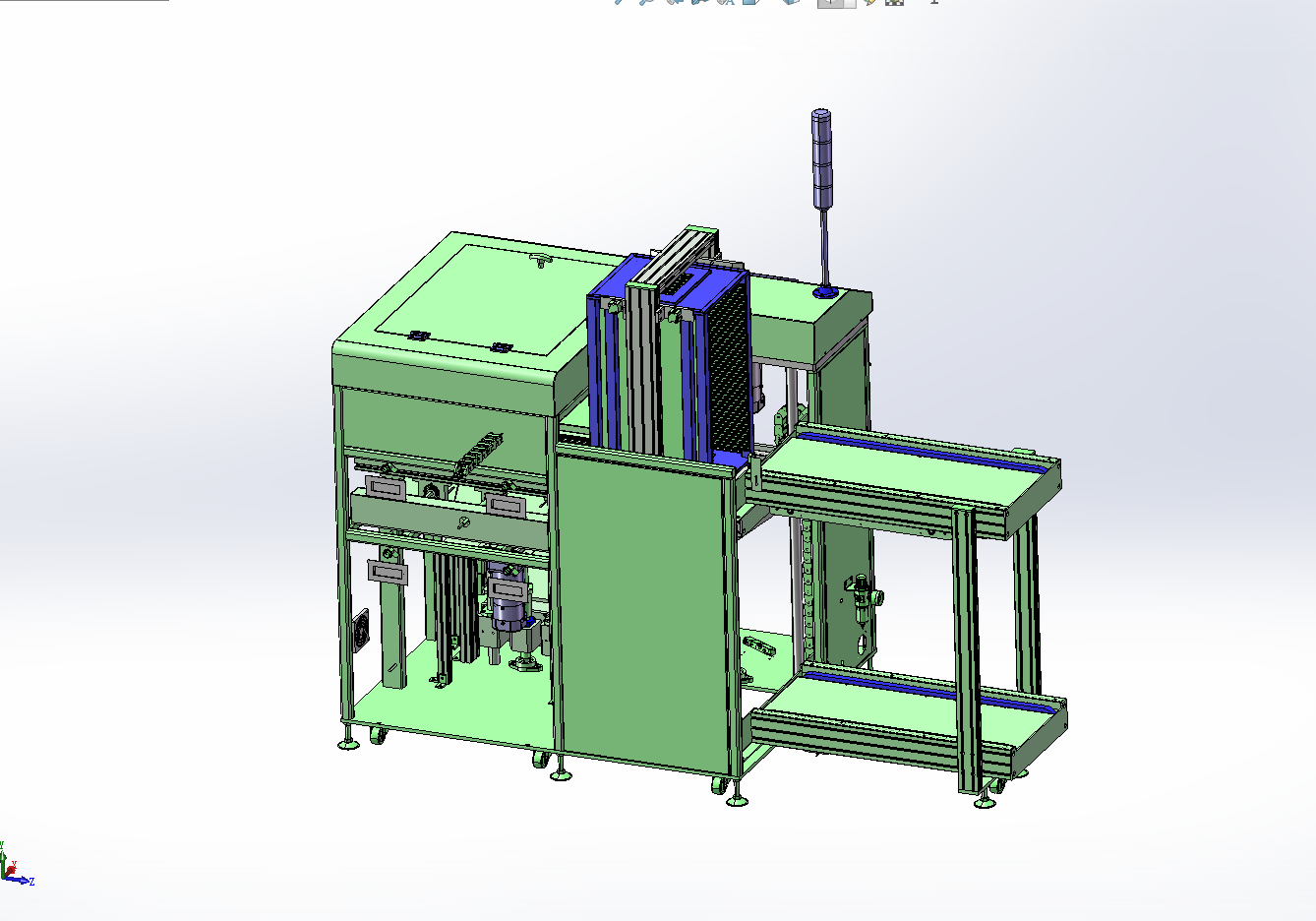 全自动吸送上板一体机