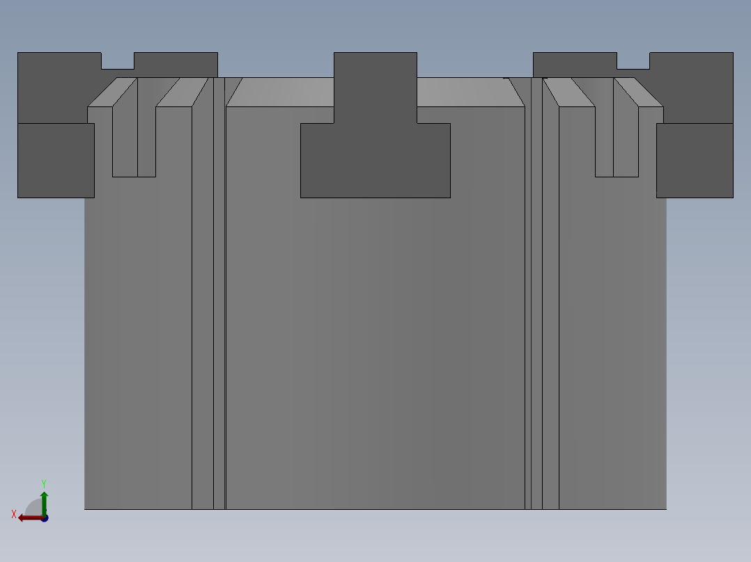 气动夹爪 MHS4系列 7款后视图