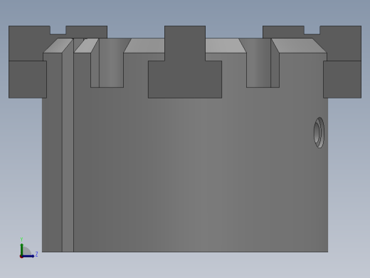 气动夹爪 MHS4系列 7款左视缩略图