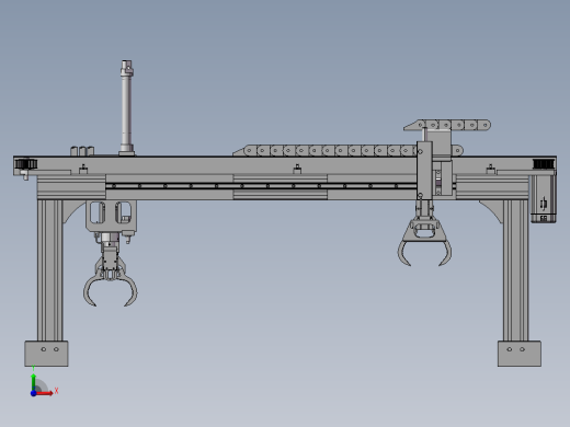 搬送机械爪（需要特征识别）前视缩略图