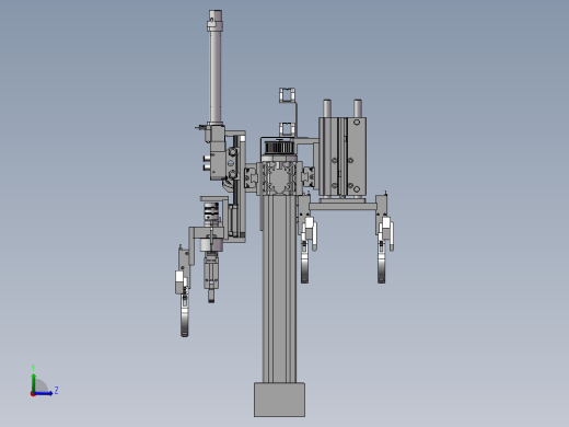 搬送机械爪（需要特征识别）左视缩略图