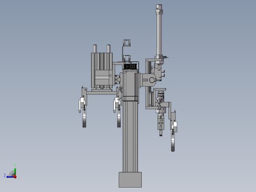 搬送机械爪（需要特征识别）右视缩略图