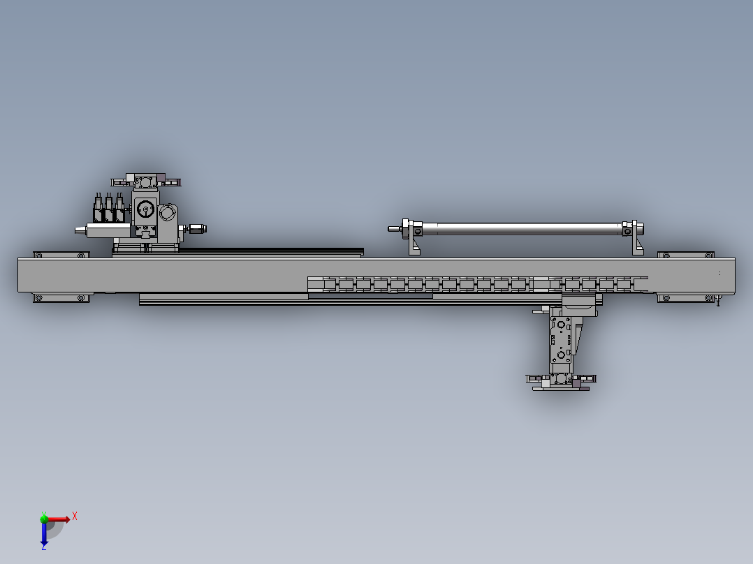 搬送机械爪（需要特征识别）俯视图