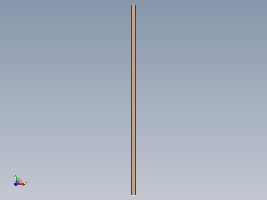 护栏断面 (2)前视图