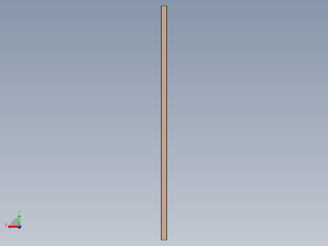 护栏断面 (2)后视图