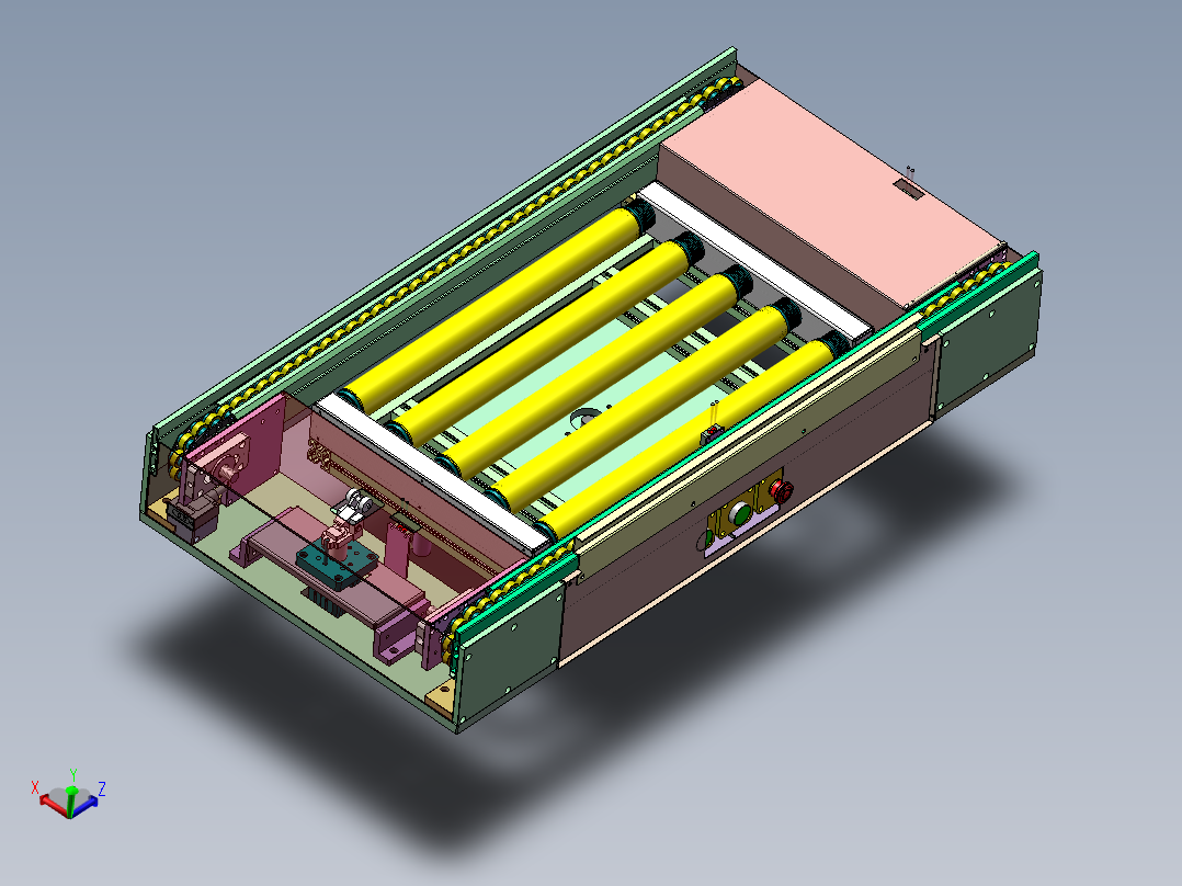 YS-5940 医药包装瓶灭菌输送线