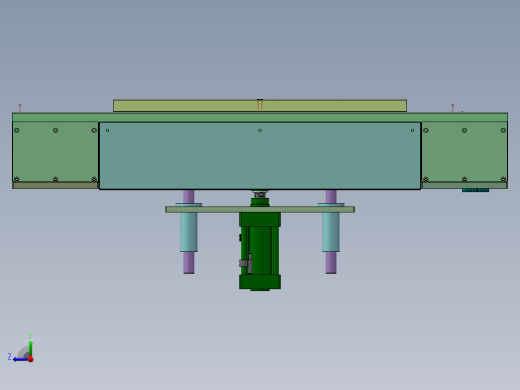 YS-5940 医药包装瓶灭菌输送线前视缩略图