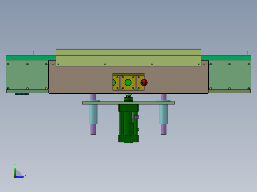 YS-5940 医药包装瓶灭菌输送线后视缩略图