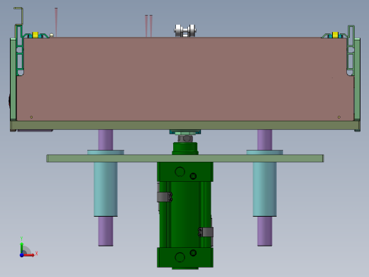 YS-5940 医药包装瓶灭菌输送线左视缩略图