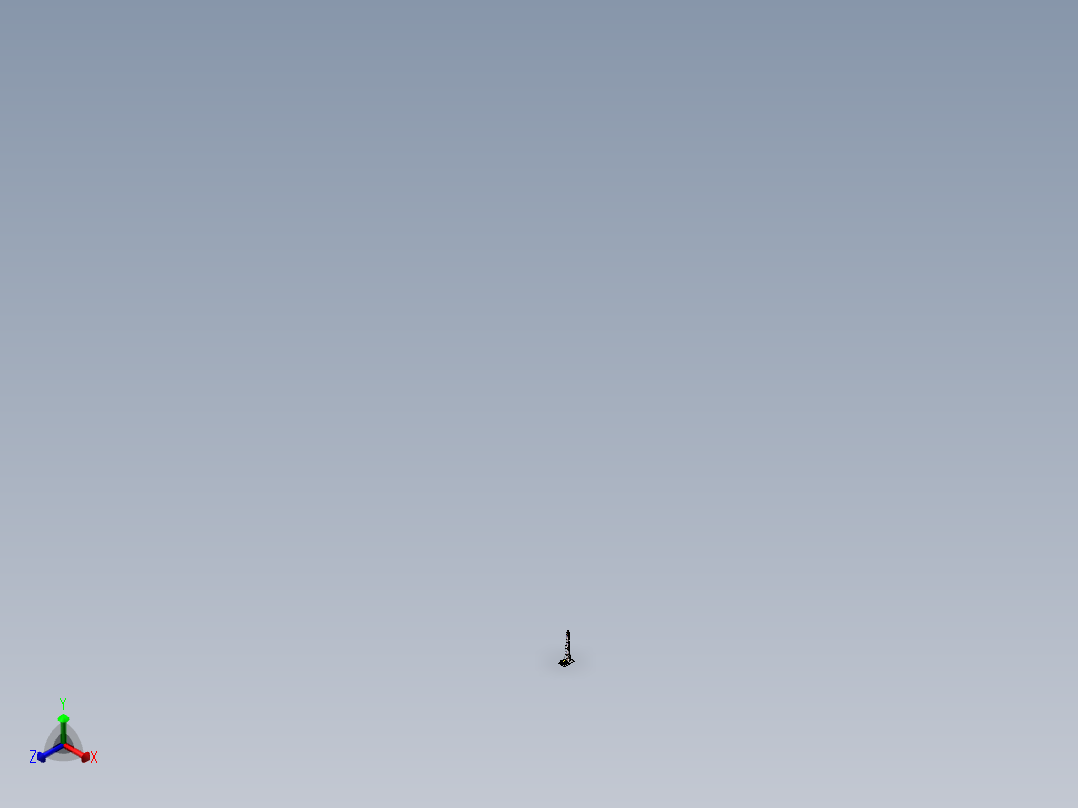 放空火炬点火撬装配体 1308872正等轴测图