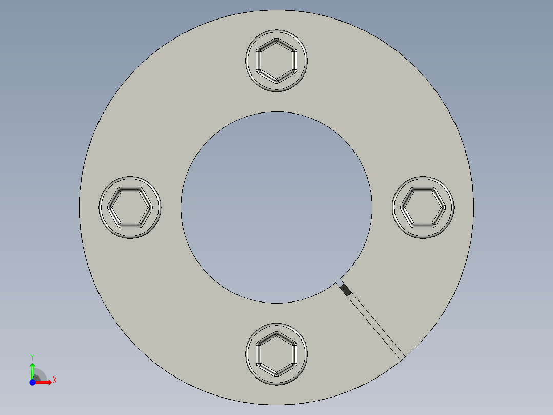 SWLE200-B型胀紧套SWLE200B1633前视图