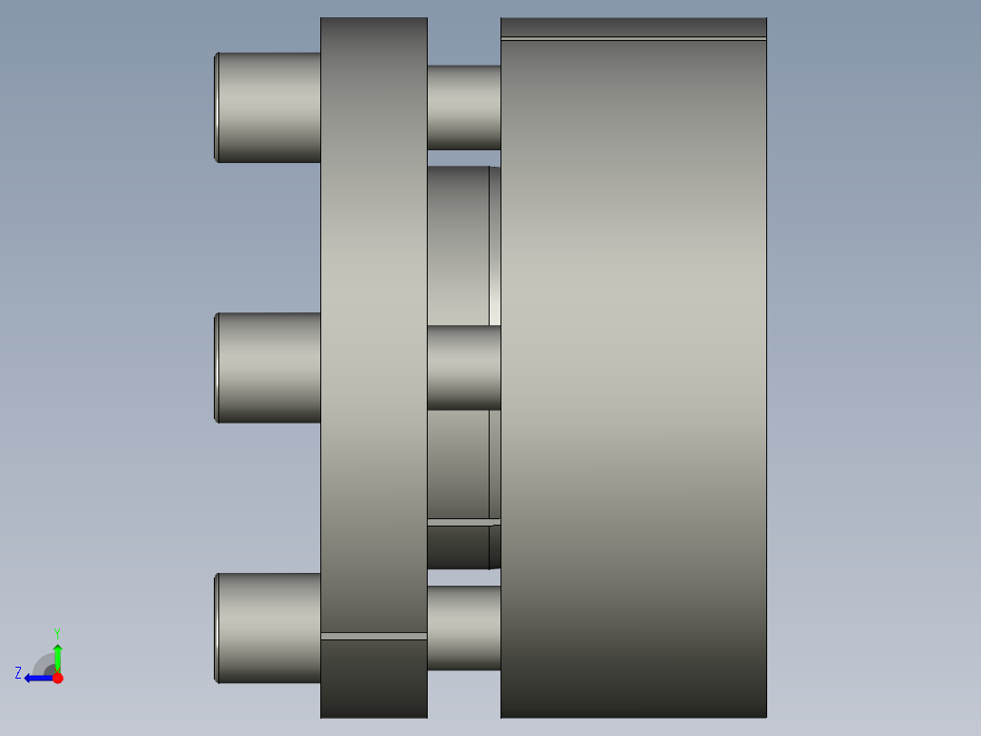 SWLE200-B型胀紧套SWLE200B1633右视图