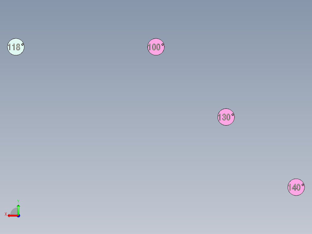 140钻顶角UG10.0带参数后视图