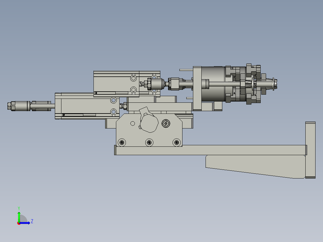 CXDQ02-04-03-00搬运套圈总装左视图