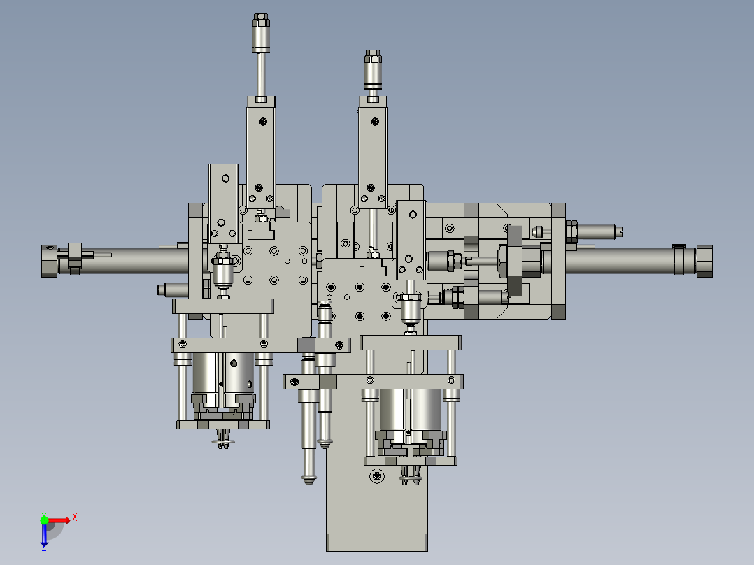 CXDQ02-04-03-00搬运套圈总装俯视图
