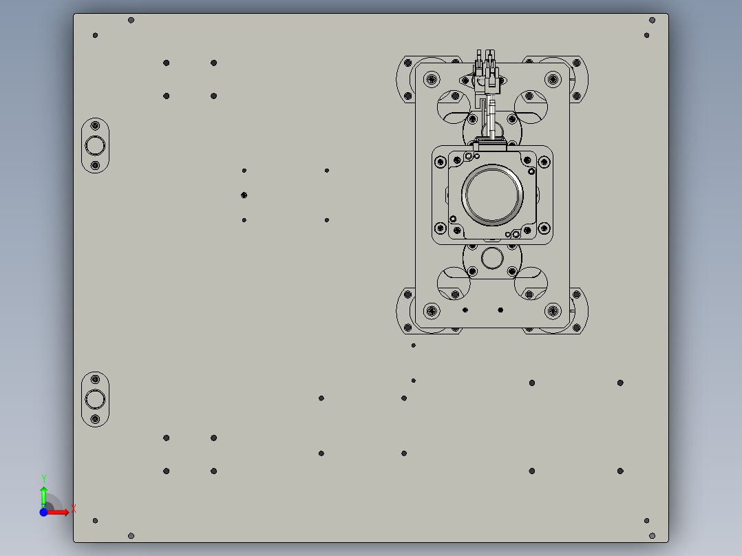 S-压入机伺服组立前视图