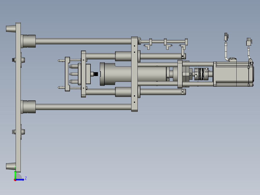 S-压入机伺服组立左视图