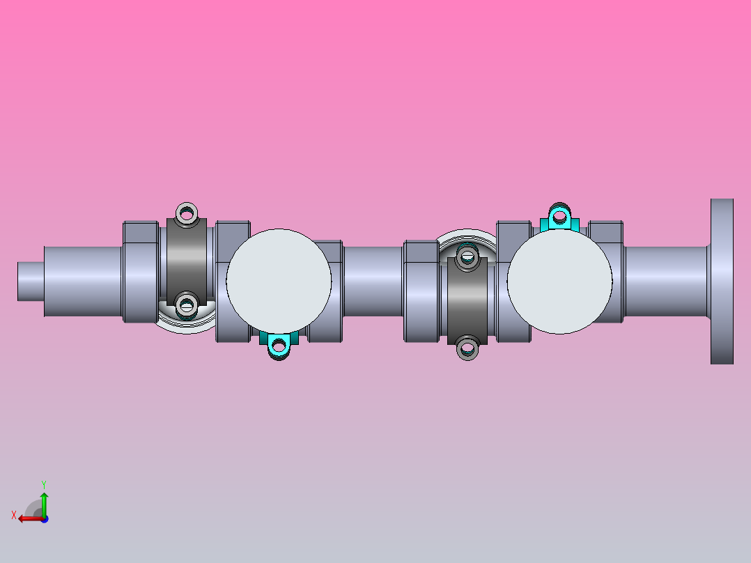 曲轴（SW）后视图