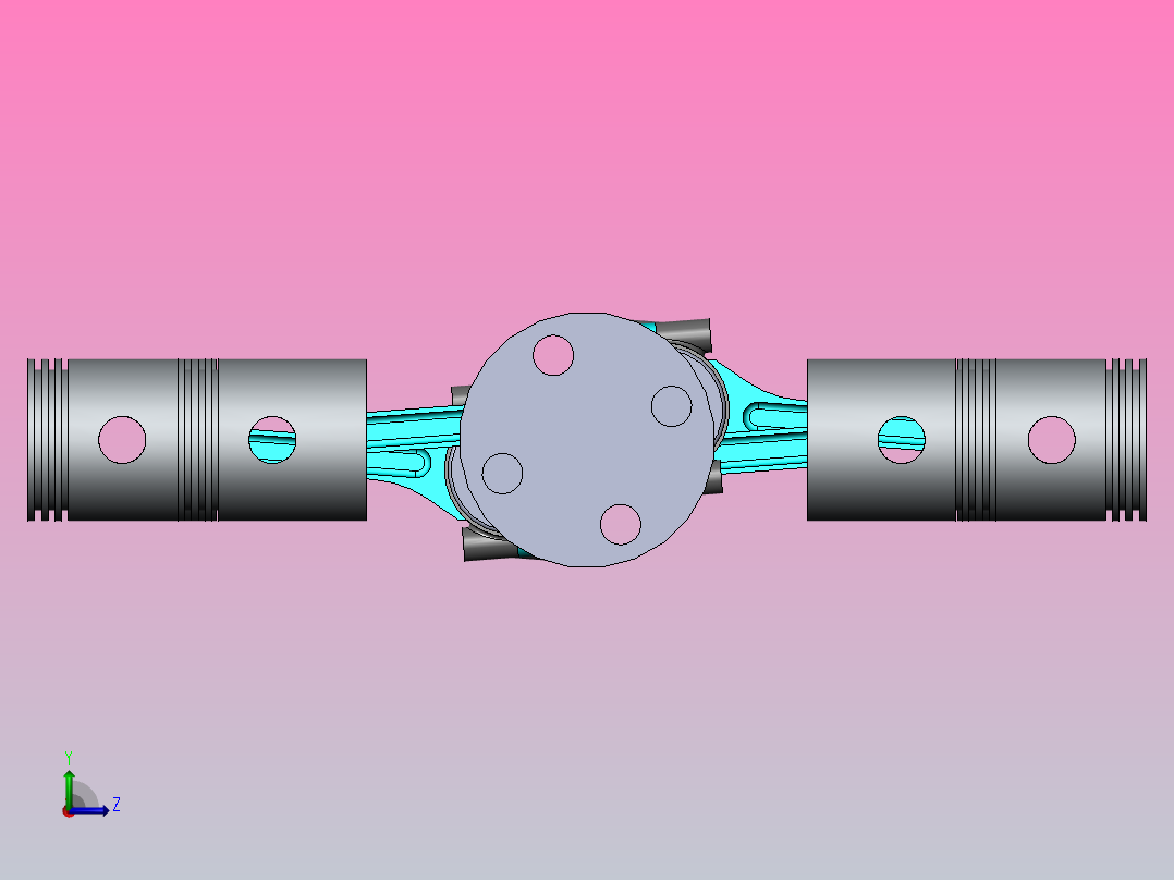 曲轴（SW）左视图