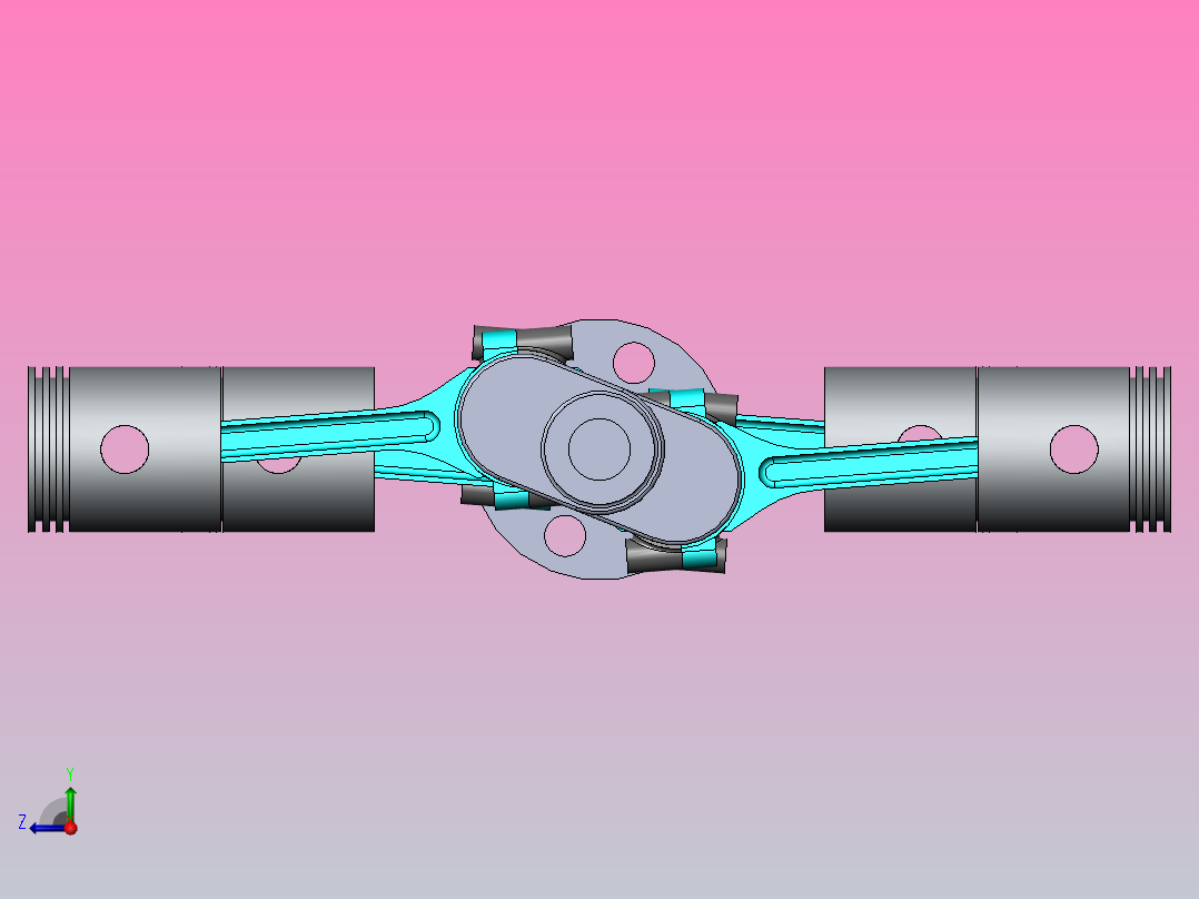 曲轴（SW）右视图
