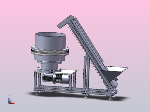 秸秆压块机三维SW+二维CAD