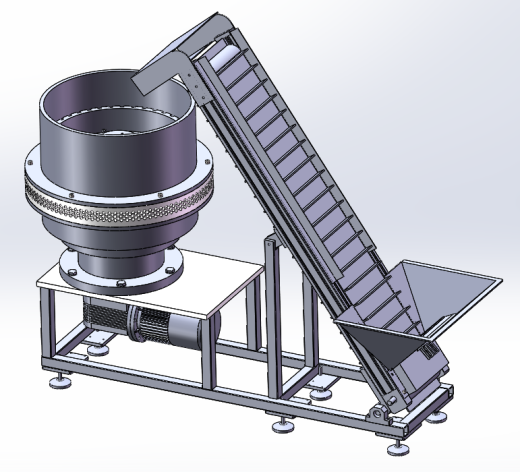 秸秆压块机三维SW+二维CAD缩略图