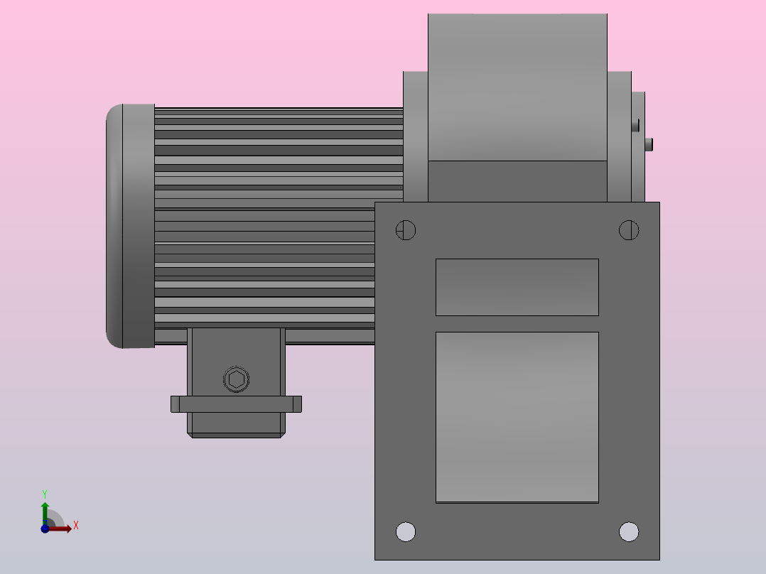 LF-400[LF-400]高速风机前视图