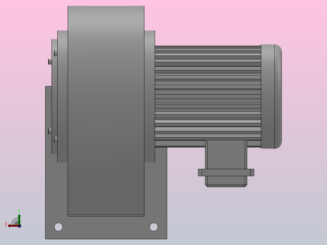 LF-400[LF-400]高速风机后视图