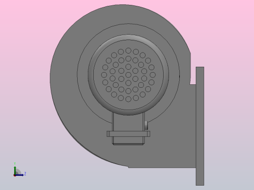 LF-400[LF-400]高速风机左视缩略图