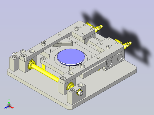 一种夹紧夹具3D图纸