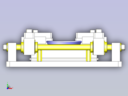 一种夹紧夹具3D图纸前视缩略图