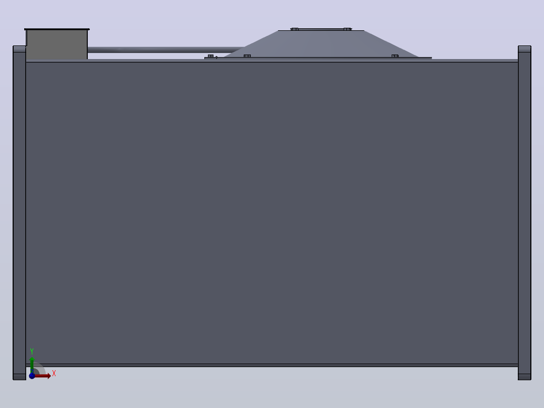 EKR800×500C3 EKR800×500E3 EKR800×500F3方形管道风机[EKR800×500F3]前视图