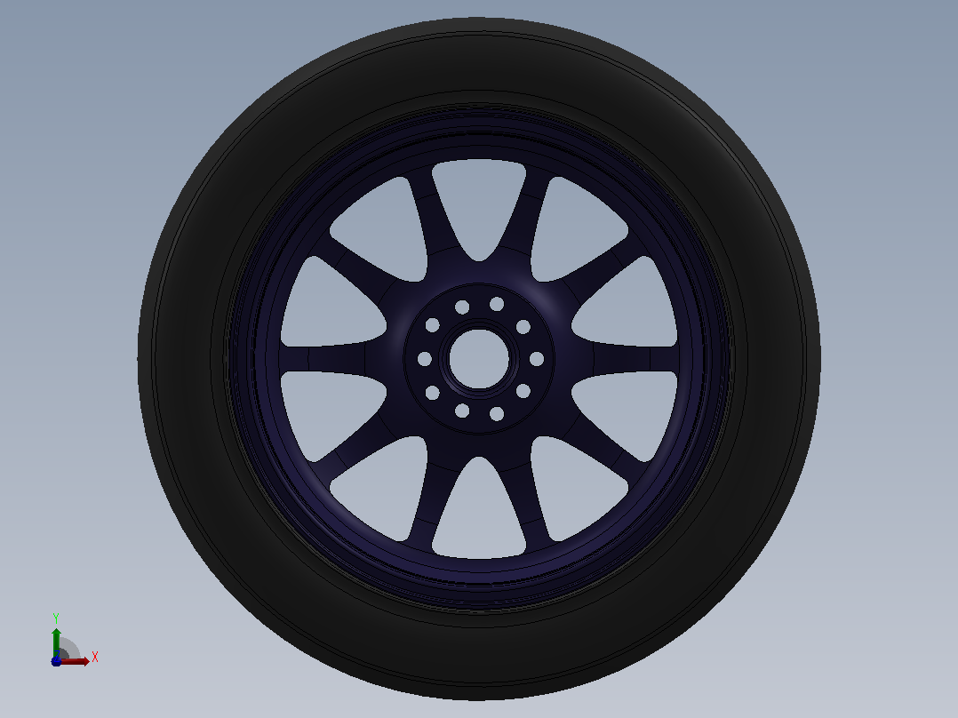 轮圈 EXE Pegasus SNI R18x9-5-1.snapshot.1前视图