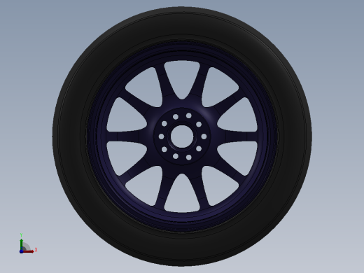 轮圈 EXE Pegasus SNI R18x9-5-1.snapshot.1前视缩略图
