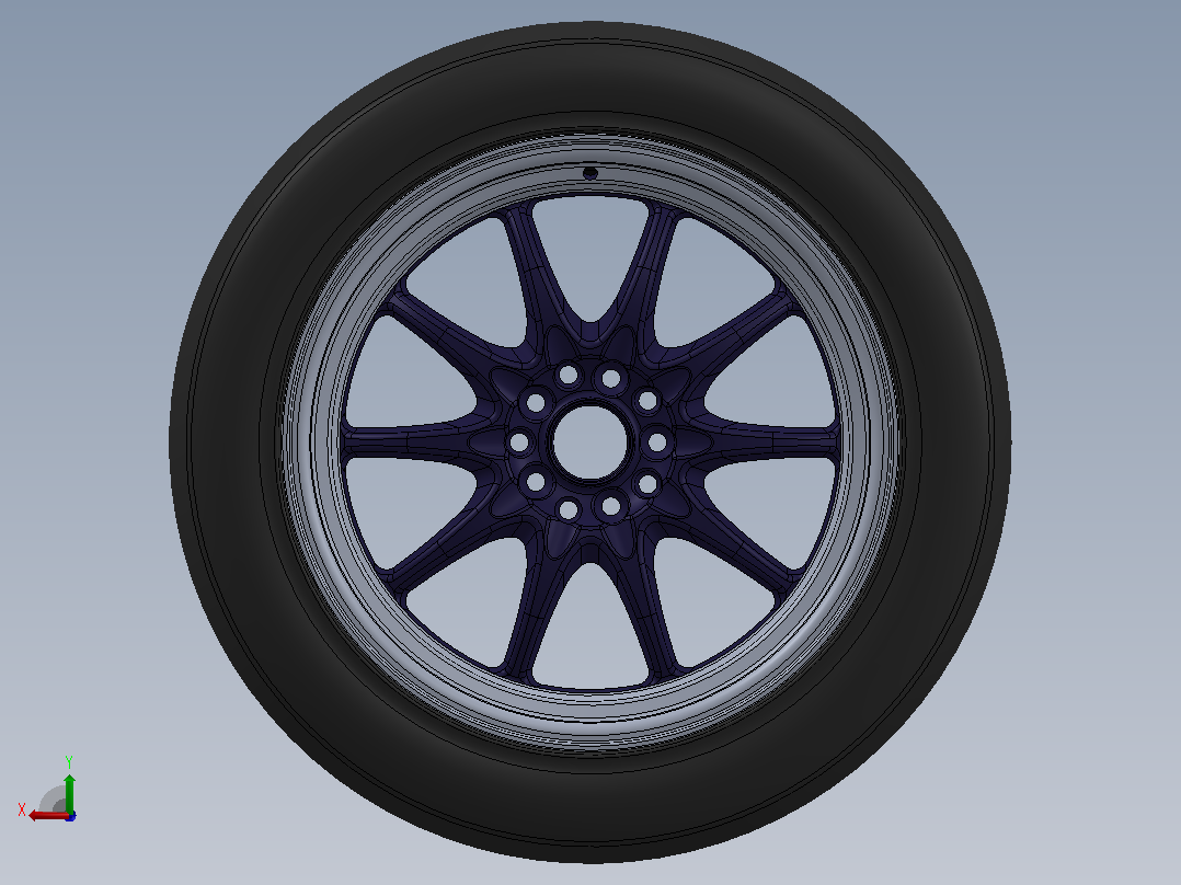 轮圈 EXE Pegasus SNI R18x9-5-1.snapshot.1后视图
