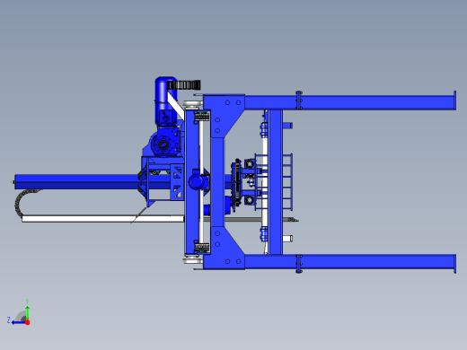 搬运砌块的搬运设备右视缩略图
