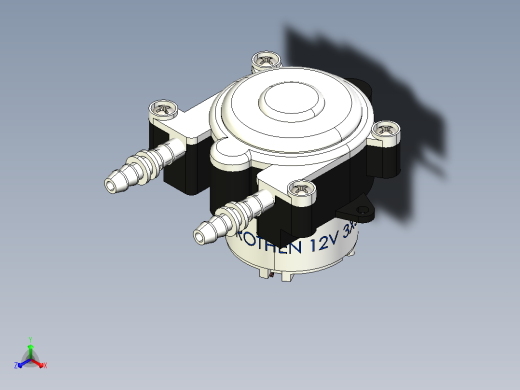 12V DC Grothen 3x5蠕动泵主视缩略图