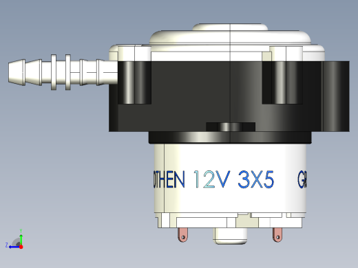 12V DC Grothen 3x5蠕动泵右视缩略图