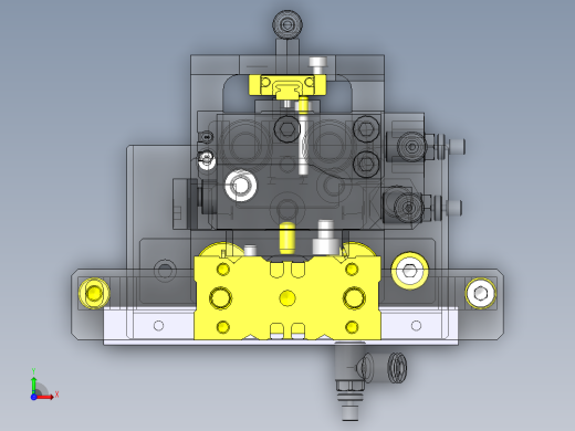 工件吸附头俯视缩略图