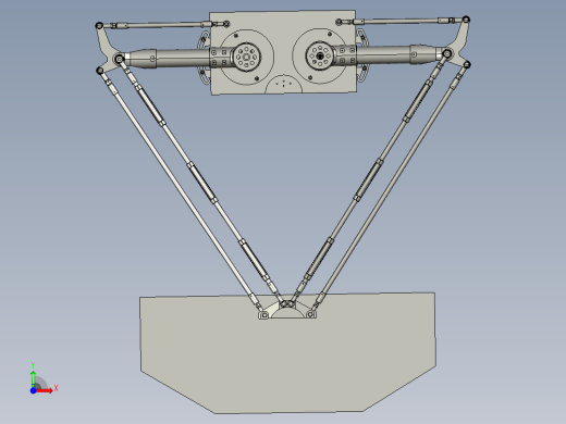 并联机器人D2-800前视缩略图