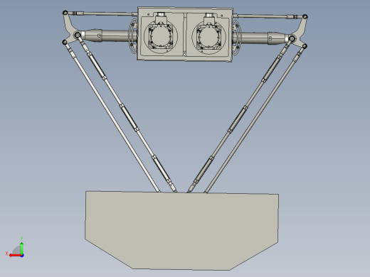 并联机器人D2-800后视缩略图