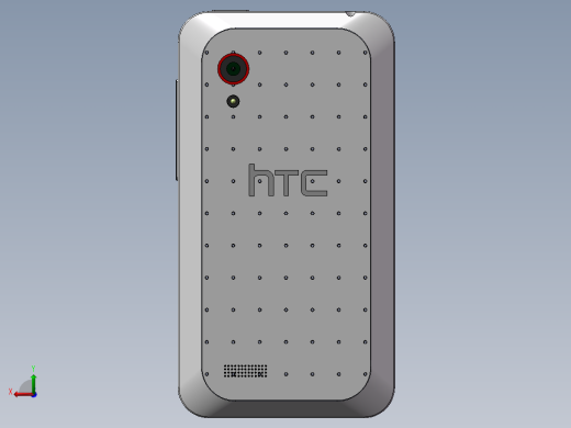 手机HTC328T后视缩略图