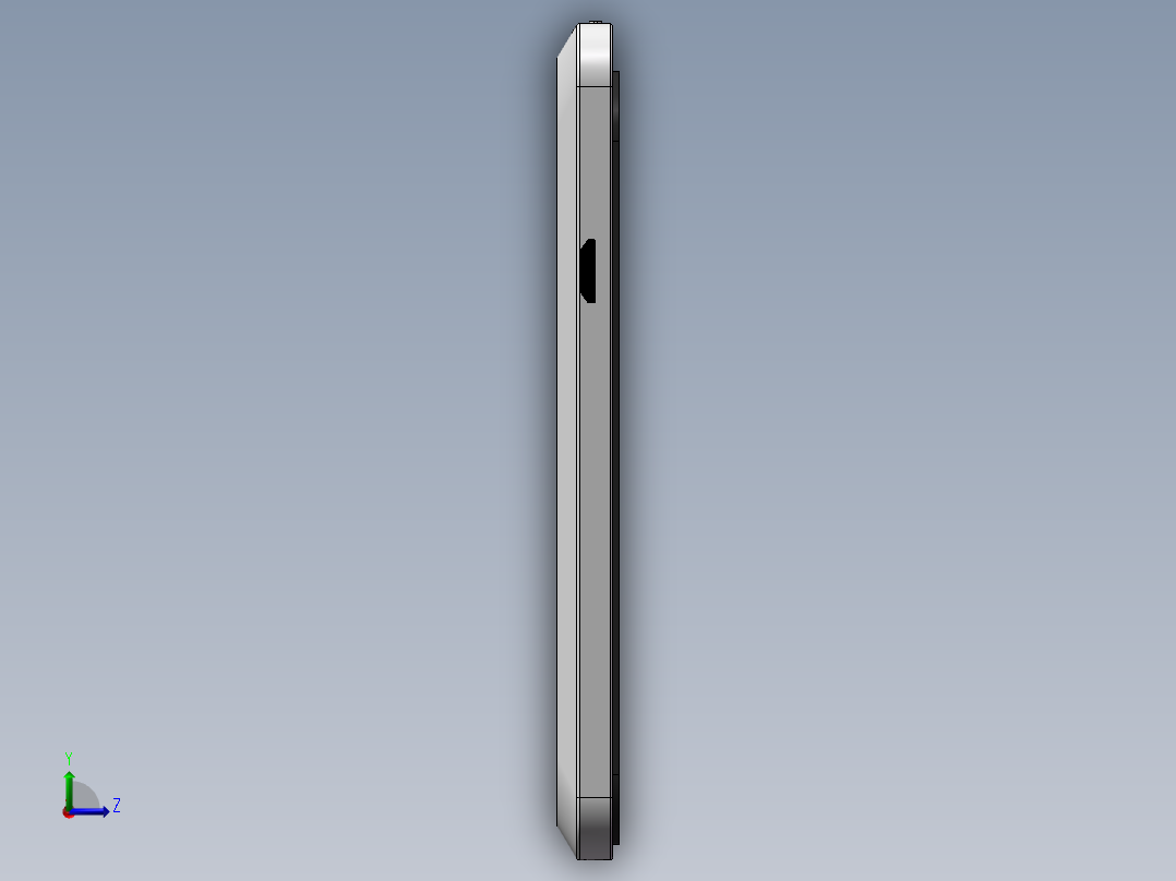 手机HTC328T左视图