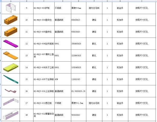 方块小孔检查机（含工程图sw19可编辑+bom）缩略图