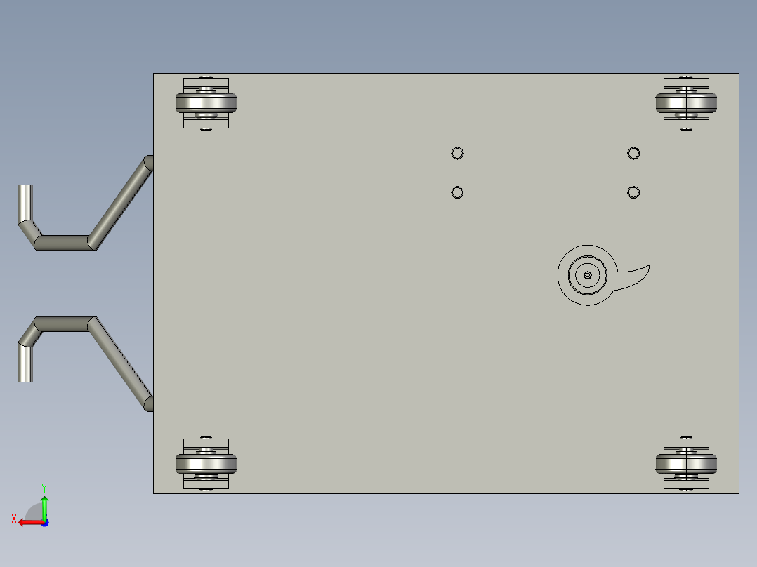 白菜收获机的设计含proe三维及11张CAD图-120后视图